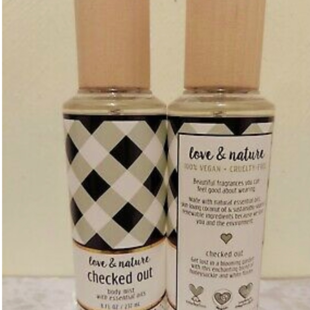 Body mist essential oils